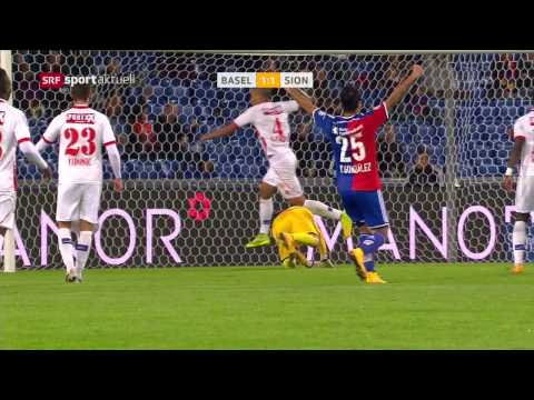 2014/15: 13. Runde - FC Basel - FC Sion 1:1 (0:0)