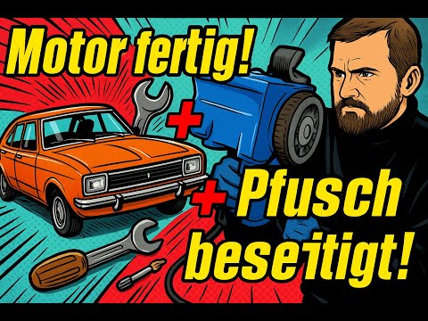 Endspurt am 1600er OHC Motor + Pfusch Beseitigung Radlager  |  Ford Taunus Restauration
