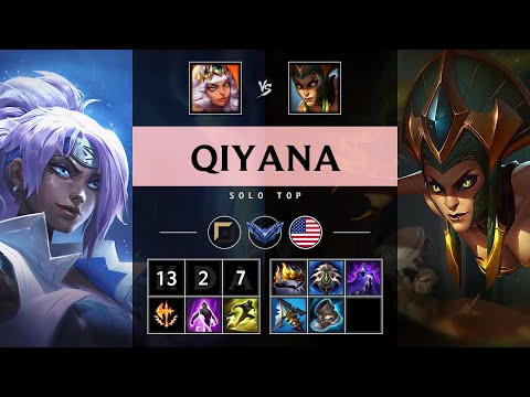 Qiyana Top vs Cassiopeia: Legendary - NA Diamond Patch 25.S1.2