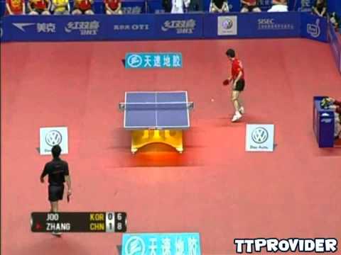 China vs  World 2010  Zhang Jike Joo Se Hyuk