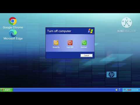 HP Pavilion Windows XP Media Center Edition Startup &  Shutdown