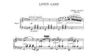 Cyril Scott / Nino Gvedatze - Lotus Land Op. 47 Nr. 2 video