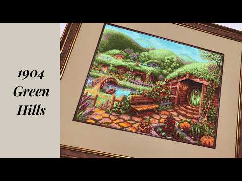 RIOLIS kit review. 1904 Green Hills, 1909 Mysterious Castle, 1942 Travelling Sorcerer