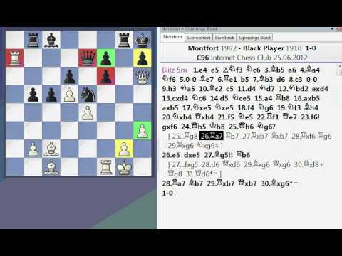 C96   Ruy Lopez, Closed, Chigorin Defence