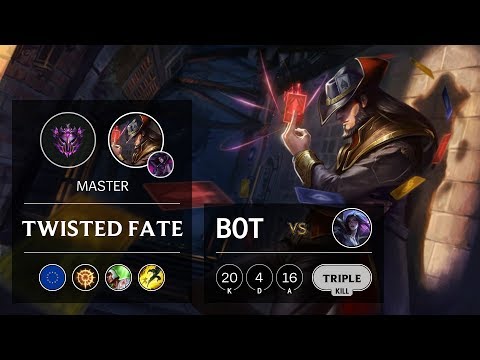 Twisted Fate Bot vs Kai'Sa - EUW Master Patch 9.21