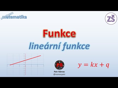 Lineární funkce - Matematika 9 ZŠ
