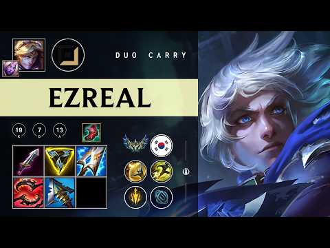 Ezreal ADC vs Caitlyn - KR Challenger Patch 26.04