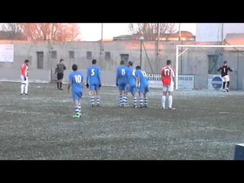 Gol Nando tras penal a Hugo. CD Binissalem B 4 - CE Xilvar 2. Primera Regional 14/15