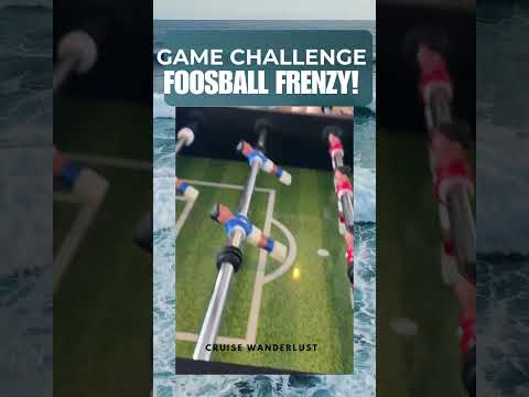 Thumbnail for FOOSBALL FRENZY: The Ultimate Cruise Game Challenge! #cruiseexperiences  #cruise #foosball