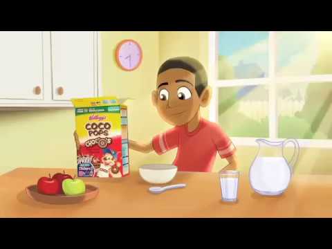 Kellogg Coco Pops Rock Gear Stickers - TV Commercial