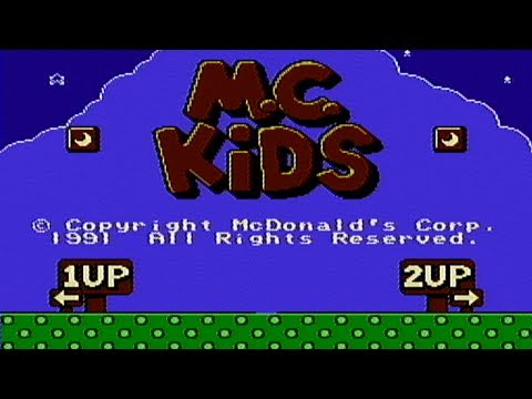 M.C. Kids (Virgin Interactive, 1992) - NES Gameplay