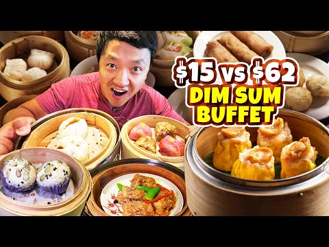 $15 vs. $62 ALL YOU CAN EAT Dim Sum Buffet