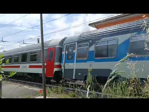 Treno IC 501 Sestri Levante - Napoli Centrale. A Ferentino-Supino