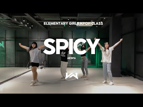 JST ELEMENTARY GIRLS KPOP CLASS I AESPA - SPICY
