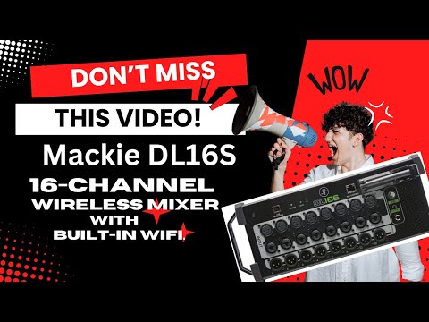 Mackie DL16S 16 channel wireless review 2025