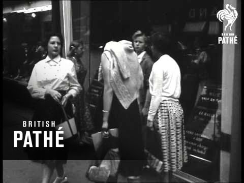 Paris Pavement Cafe Scenes (1962)