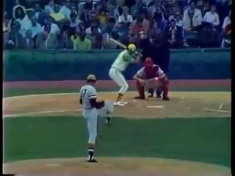 1971 MLB Allstar Game @ Detroit, Reggie Jackson Home Run off Dock Ellis