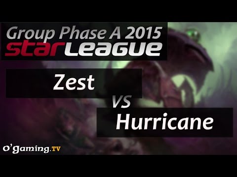 Zest vs Hurricane - SSL Saison 2 2015 - Phase de groupes - Groupe A