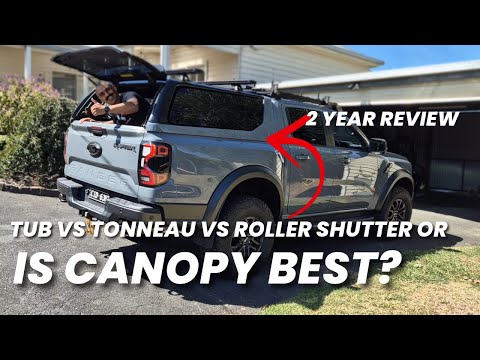 Is This the Best Canopy for a Ford Ranger Raptor? | Maxliner Venture 2-Year Review vs roller shutter