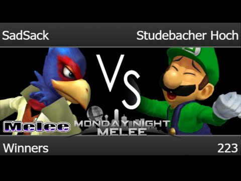MNM 223 - SadSack (Falco) vs TLOC | Studebacher Hoch (Luigi) Winners - Melee