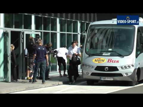 Full HD: Przyjazd drużyn na mecz Cracovia - Śląsk 18.09.2011