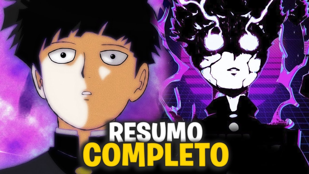 RESUMO de Mob Psycho 100 Anime Recap - MOB 100 ordem cronológica