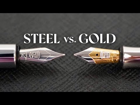 The Truth About Gold Nibs: Are They REALLY Better Than Steel?