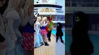 当他们在游轮上碰到一个恶魔🚢#海贼王 #funny #路飞