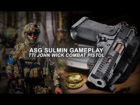 TTI COMBAT JOHN WICK PISTOL  airsoft gameplay / ASG Sulmin