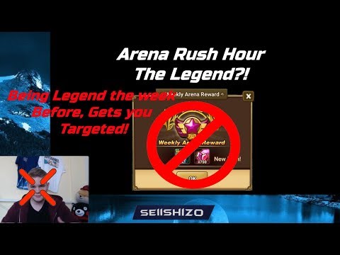 Summoners War - Arena Rush Hour: Getting Legend puts a target on you!