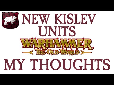 New Kislev Units for Warhammer Table Top