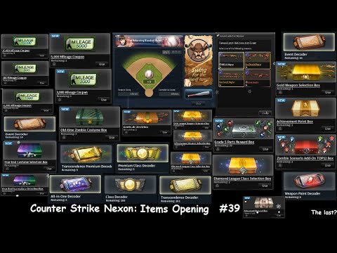 [CSNS/CSNZ] Counter Strike Nexon: Items Opening #39