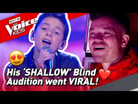 Max' beautiful ANGELIC VOICE made the coaches fall in love in! 😍 | The Voice Kids