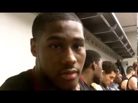 Justin McKie after win over Ole Miss