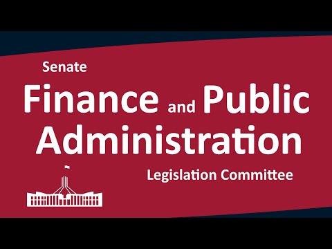 Senate Finance and Public Administration Legislation Committee | 20/02/2026