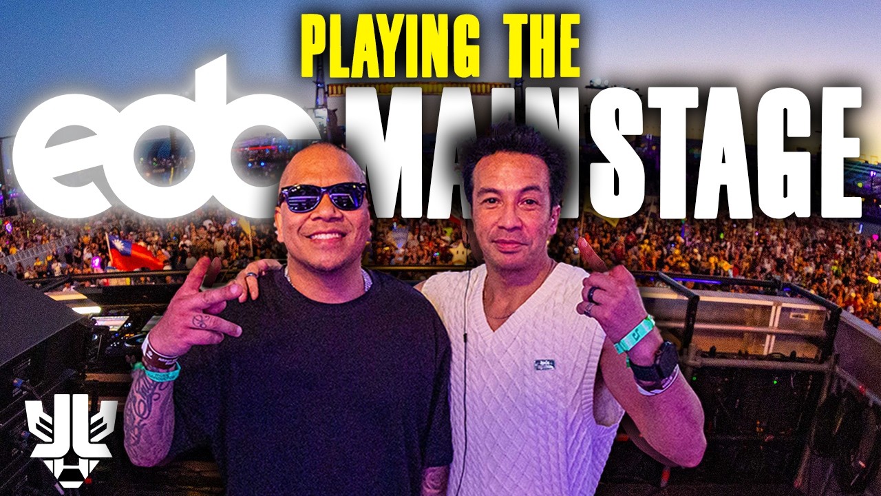 THIS is What it's Like to MAINSTAGE EDC Las Vegas | Laidback Luke