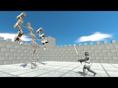 Undead Wobbly God vs ALL UNITS Animal Revolt Battle Simulator