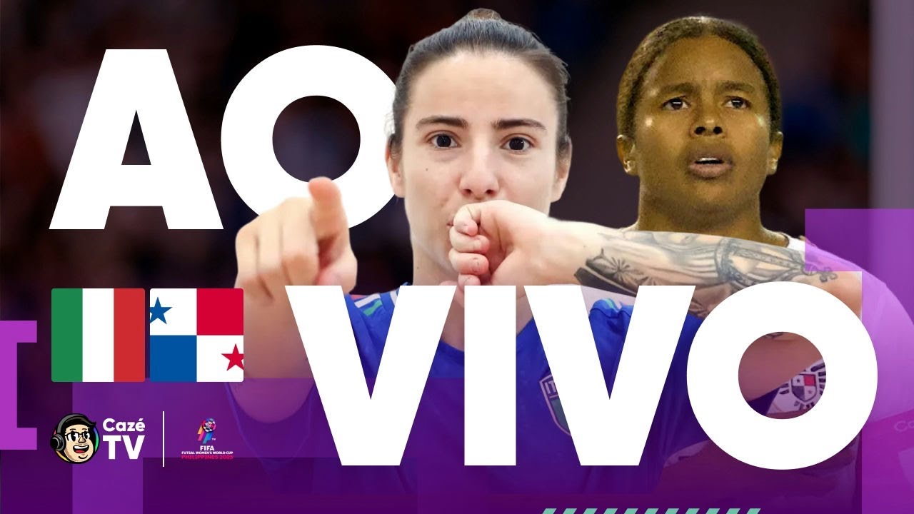JOGO COMPLETO: ITÁLIA X PANAMÁ | COPA DO MUNDO FEMININA DE FUTSAL FIFA 2025 | 1ª RODADA
