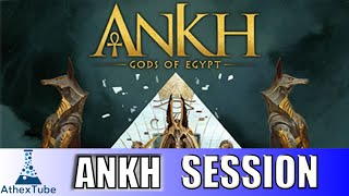 Ankh: Gods of Egypt Board Game Playthrough on Tabletop Simulator - Early pre release gameplay