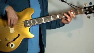 Booker T & The M.G.'s - Soul Limbo - Bass Cover