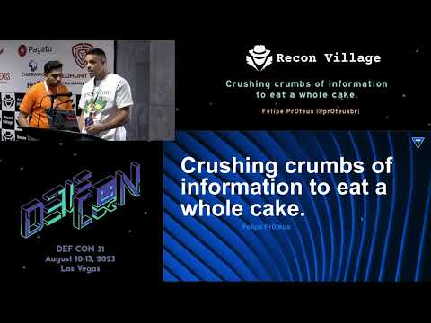 Crushing Crumbs of Information to Eat a Whole Cake - Recon Village @DEF CON 31