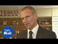 Tesco CEO Dave Lewis confirms £250m mistake - Daily Mail