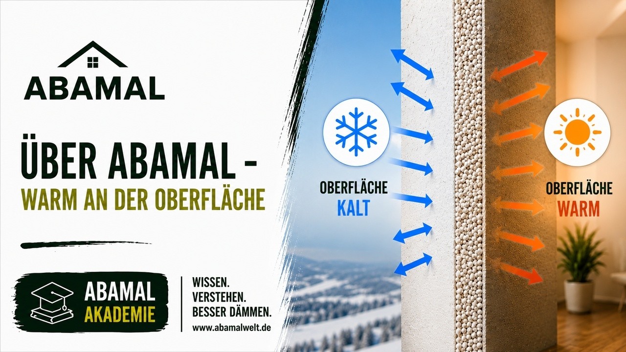Über ABAMAL - warm an der Oberfläche