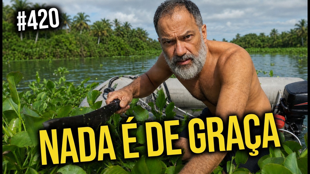 Por 4 dias seguidos, tive que limpar isso da minha âncora| #SAL #420