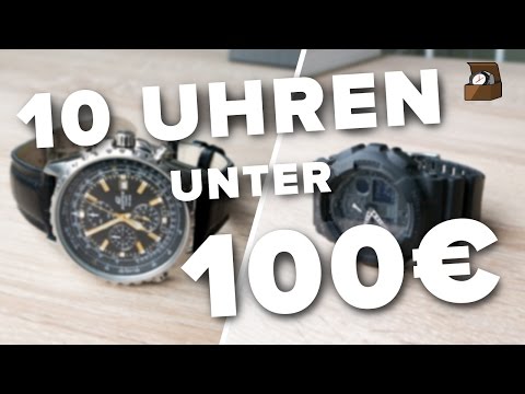 10 UHREN unter 100 EURO // Deutsch // Kaufratgeber #1 // FullHD