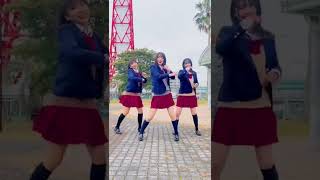 誰が長女に見えますか⁇#制服ダンス #無加工ダンス #YUION #おすすめのりたい #fyp #つり革ダンス