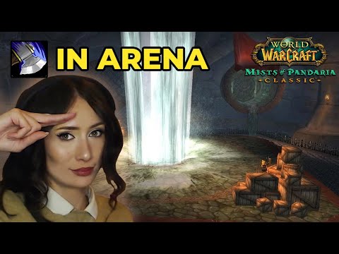 Arms Warrior + Resto Druid in 2v2 Arena - Mists of Pandaria Classic - World of Warcraft