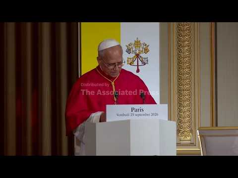 Pope Leo XIV warns a ‘paradise of machines’ could undermine humanity