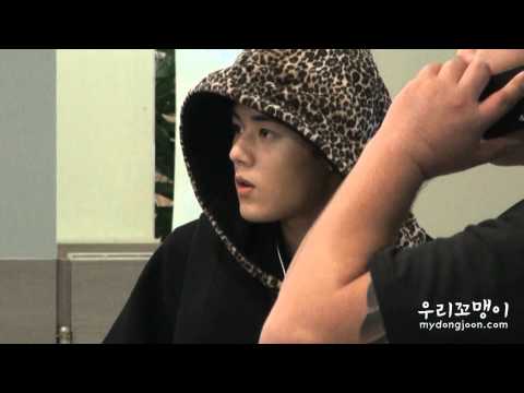 [FANCAM]120908 ZE:A Dongjun - Gimpo Airport
