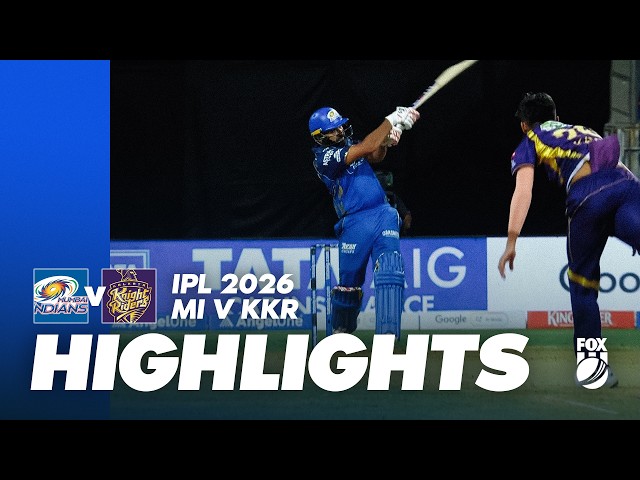 Mumbai Indian v Kolkata Knight Riders I Full Match Highlights I IPL 2026 – Game 2 I Fox Cricket Mumbai Indian v Kolkata Knight Riders I Full Match Highlights I IPL 2026 – Game 2 I Fox Cricket